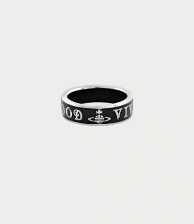 Vivienne Westwood Conduit Street Ring Silver Unisex