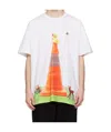 Vivienne Westwood Cone Oversized T-shirt In White