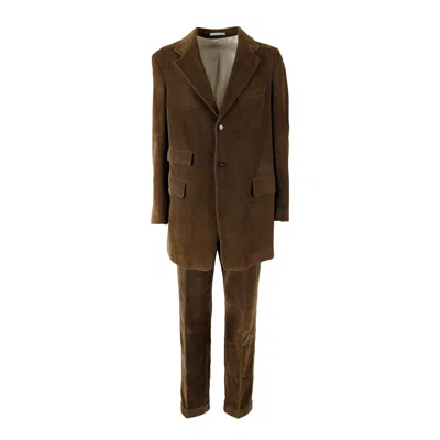 Pre-owned Vivienne Westwood Corduroy Suit - '00s In Black