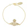 Vivienne Westwood Coretta Bracelet In Gold