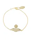 Vivienne Westwood Coretta Bracelet In Gold