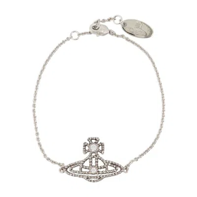 Vivienne Westwood Coretta Bracelet In Metallic