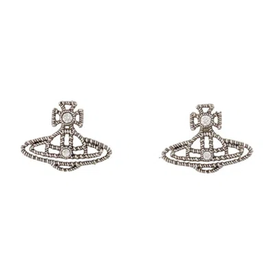 Vivienne Westwood Coretta Earrings In Metallic