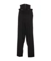 Vivienne Westwood Corset-detail Trousers In Black