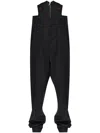 Vivienne Westwood Corset-style Trousers In Black