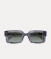 Vivienne Westwood Costello Sunglasses Grey Acetate Men In Grey