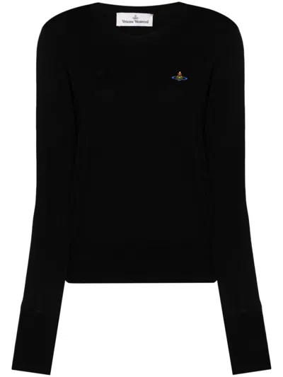 VIVIENNE WESTWOOD VIVIENNE WESTWOOD COTTON AND CASHMERE BLEND JUMPER