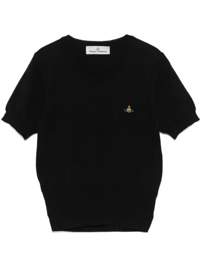 VIVIENNE WESTWOOD VIVIENNE WESTWOOD COTTON AND CASHMERE BLEND TOP