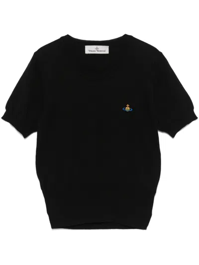 VIVIENNE WESTWOOD VIVIENNE WESTWOOD COTTON AND CASHMERE BLEND TOP