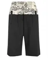 Vivienne Westwood Cotton Bermuda Shorts In Black
