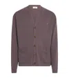 Vivienne Westwood Cotton-cashmere Alex Cardigan In Purple