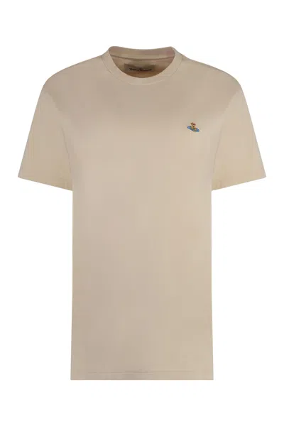 VIVIENNE WESTWOOD COTTON CREW-NECK T-SHIRT