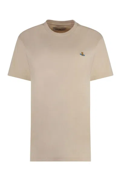 VIVIENNE WESTWOOD VIVIENNE WESTWOOD COTTON CREW-NECK T-SHIRT