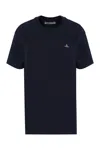 Vivienne Westwood Cotton Crew-neck T-shirt In Blue
