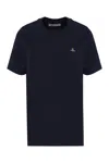 Vivienne Westwood Cotton Crew-neck T-shirt In Blue