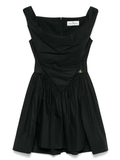VIVIENNE WESTWOOD COTTON MIDI DRESS