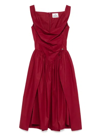 VIVIENNE WESTWOOD COTTON MIDI DRESS