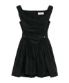 Vivienne Westwood Square Neckline Sleeveless Flared Skirt Mini Length Draped Detail