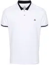 Vivienne Westwood Striped Tipping Polo Shirt With Short Sleeves