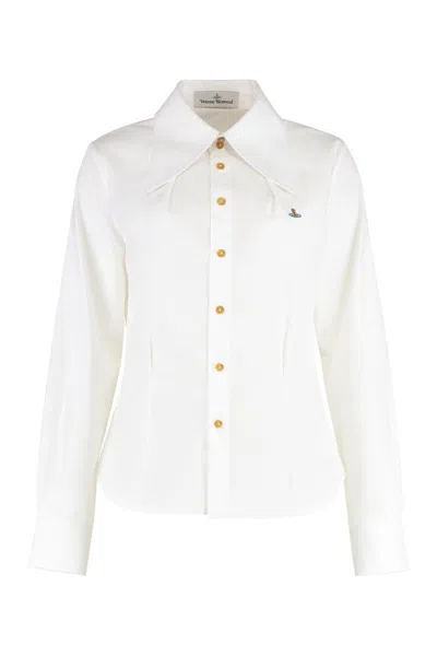 Vivienne Westwood Cotton Shirt In White