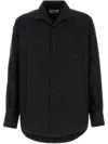 Vivienne Westwood Cotton Shirt With Chest Pocket And Long Sleeves In Black