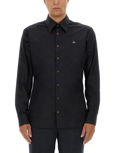 Vivienne Westwood Cotton Shirt In Black