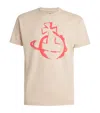 Vivienne Westwood Stencil Orb Classic T-shirt Cotton Beige Xl Unisex In Beige