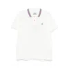 Vivienne Westwood Ribbed Collar Short Sleeves T-shirt In White