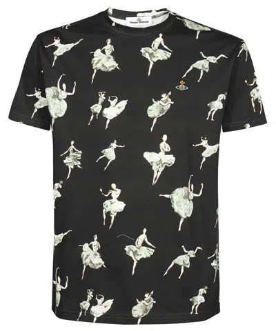 Vivienne Westwood Cotton T-shirt In Black