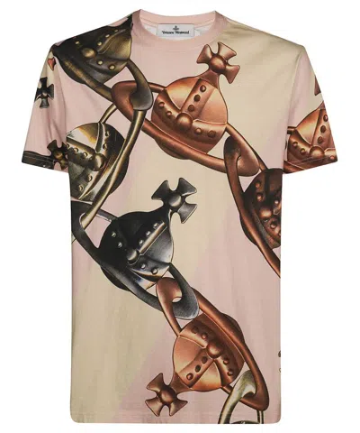 Vivienne Westwood Cotton T-shirt In Brown