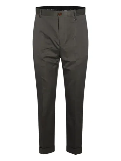 VIVIENNE WESTWOOD COTTON TAILORED TROUSERS