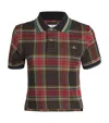 Vivienne Westwood Cotton Tartan Polo Shirt In Multi