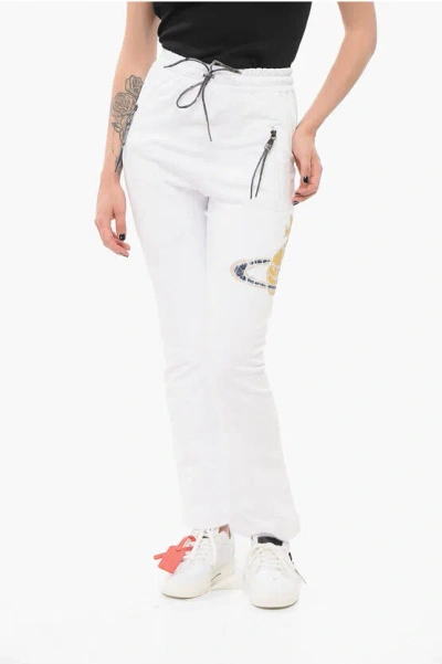 Vivienne Westwood Cotton Time Machine Sweatpants With Zipped Pockets