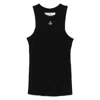 Vivienne Westwood 90s Orb-embellished Ribbed Tank Top
