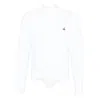 Vivienne Westwood Jersey With Logo In White