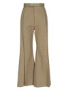 Vivienne Westwood Wide Leg High Waist Trousers With Belt Loops