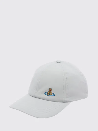 Vivienne Westwood Cotton Twill Hat In White