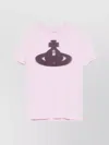 Vivienne Westwood Crew Neck Graphic Print Spray-paint Effect Top