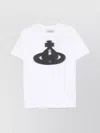 Vivienne Westwood Crew Neck Graphic Print Straight Hem