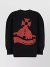 Vivienne Westwood Crew Neck Graphic Print Sweater