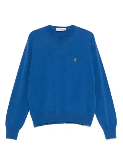 Vivienne Westwood Crew-neck Sweater In Blue