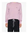Vivienne Westwood Crew Neck Sweater In Pink