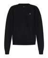 Vivienne Westwood Women Cotton And Cashmere Blend Jumper In Black