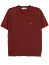 Vivienne Westwood Crew Neck Top In Red