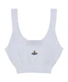 Vivienne Westwood Purple Bea Bra In Blue