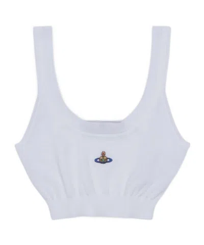 Vivienne Westwood Crew Neck Vest In Blue