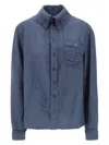 Vivienne Westwood "crewe Krall Linen In Blue