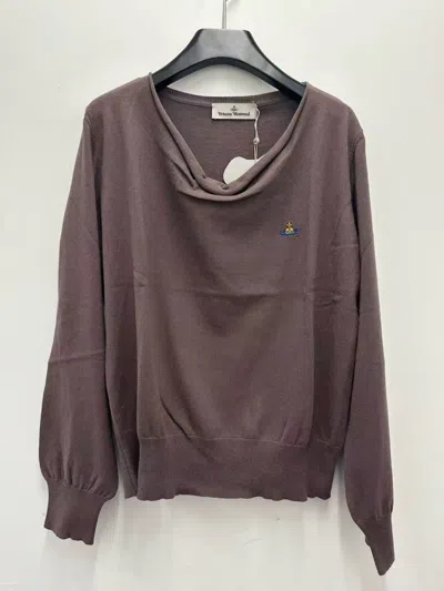 Vivienne Westwood Crewneck Sweater In Brown