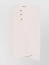 Vivienne Westwood Crewneck Sweater With Asymmetric Button Detail In Neutral