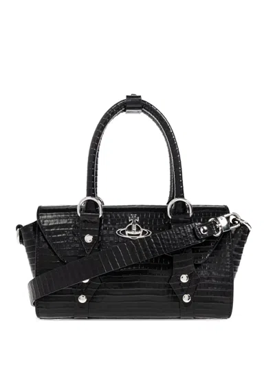 Vivienne Westwood Croc-embossed Tote Bag